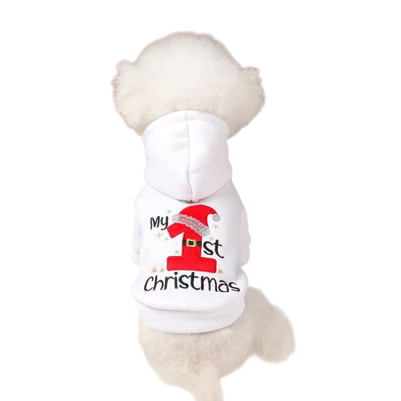 My 1st Christmas Dog Hoodie