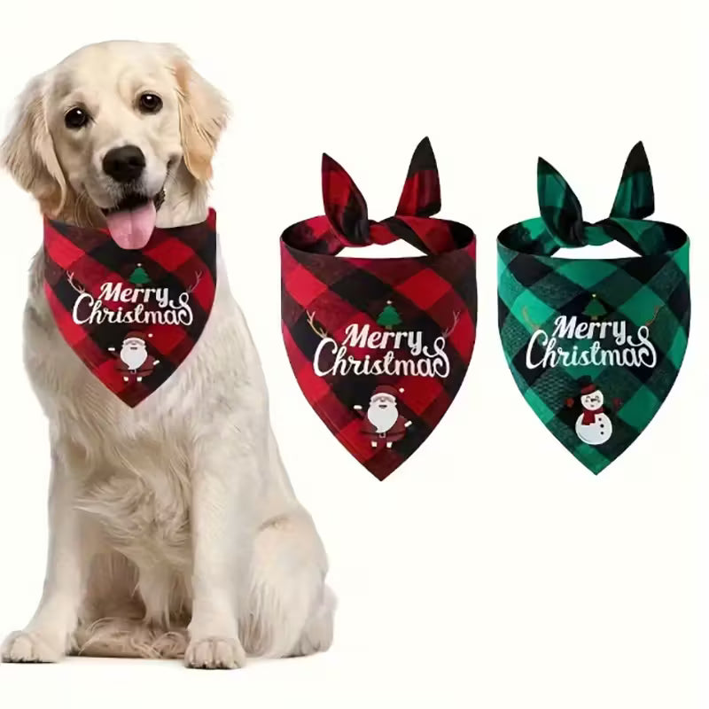 Dog Christmas Scarf